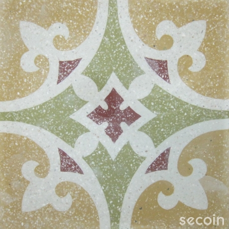 Encaustic terrazzo TE3-429